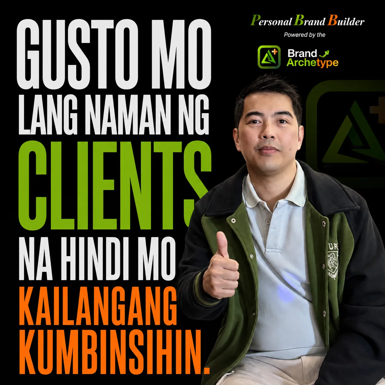 Gusto mo clients hindi kumbinsihin